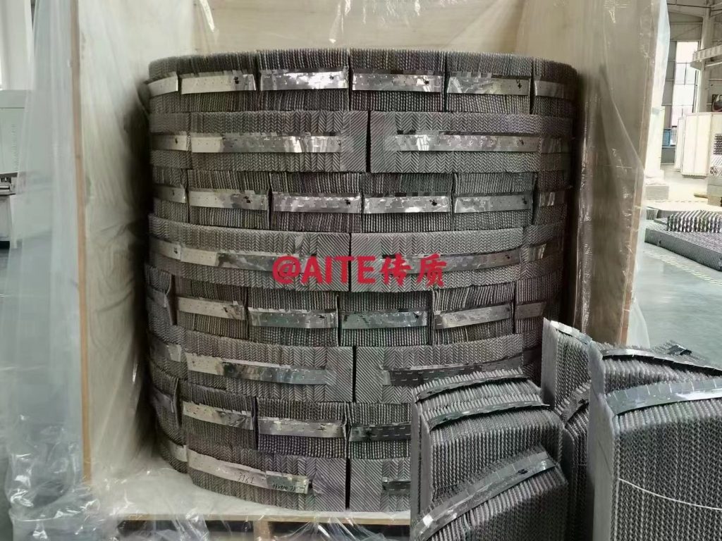 Wire mesh structured packing as wire mesh structured packing Wire mesh structured packing as wire mesh structured packing