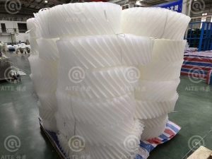 What is a Plastic corrugated plate packing material?