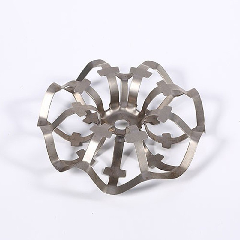 Ss304 Ss316l Metal Teller Rosette Ring