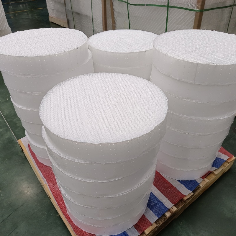 Ptfe Corrugated Plate Structured Packing For Distillation Tower Packing