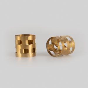 Brass Pall Ring Column Tower Packing Stainless Steel 304 316l Brass Pall Ring