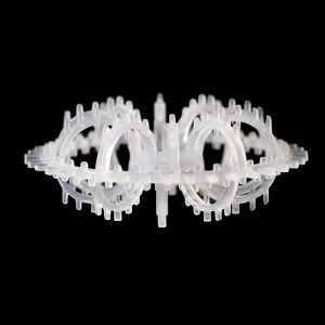 High Mass Transfer Plastic Ceilcote Teller Rosette Ring For Tower High Mass Transfer Plastic Ceilcote Teller Rosette Ring For Tower