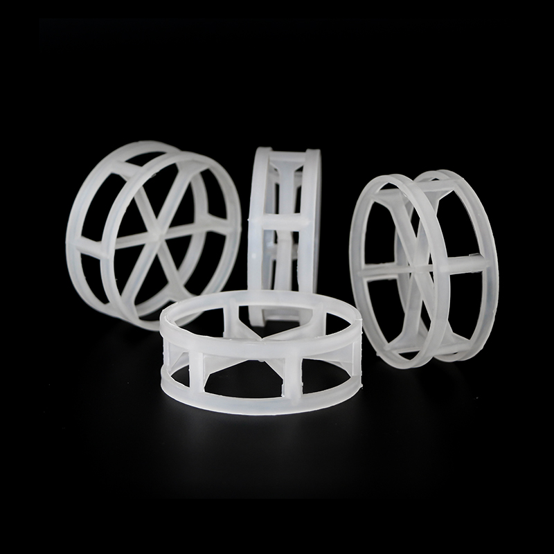High Quality 38mm 50mm 76mm Plastic Flat Ring For Chemical Tower