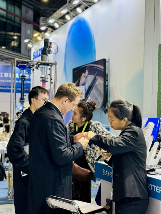 Jiangxi Ayrtter Participated In The 16th International Chemical Technology & Equipment Fair In Shanghai,china With A Successful Conclusion