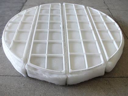 Outstanding Pp Plastic Wire Mesh Mist Eliminator For Tower