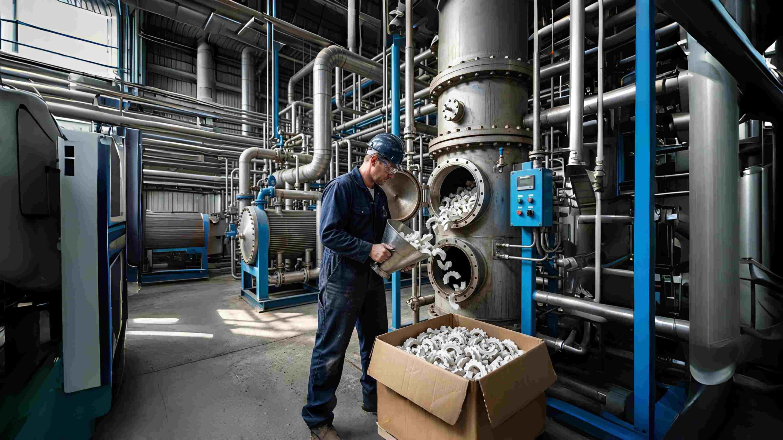 Why Choose 38mm Ceramic Super Saddle Rings Over Metal or Plastic Packing?