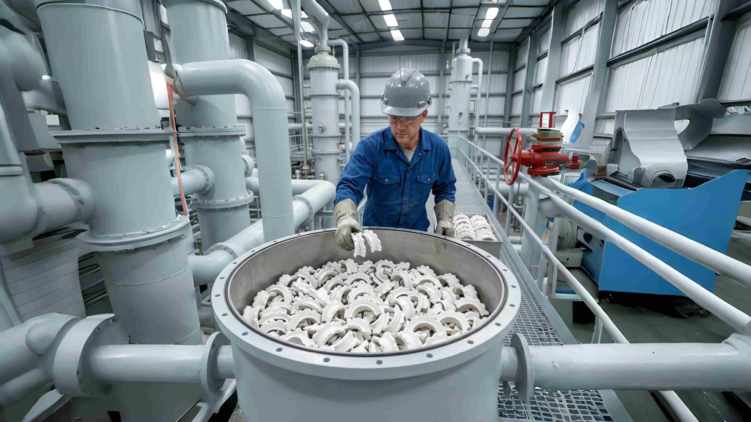 Why Choose 38mm Ceramic Super Saddle Rings Over Metal or Plastic Packing?